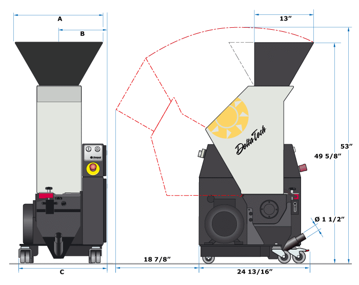 150 Serie Disegno quotato/Layout