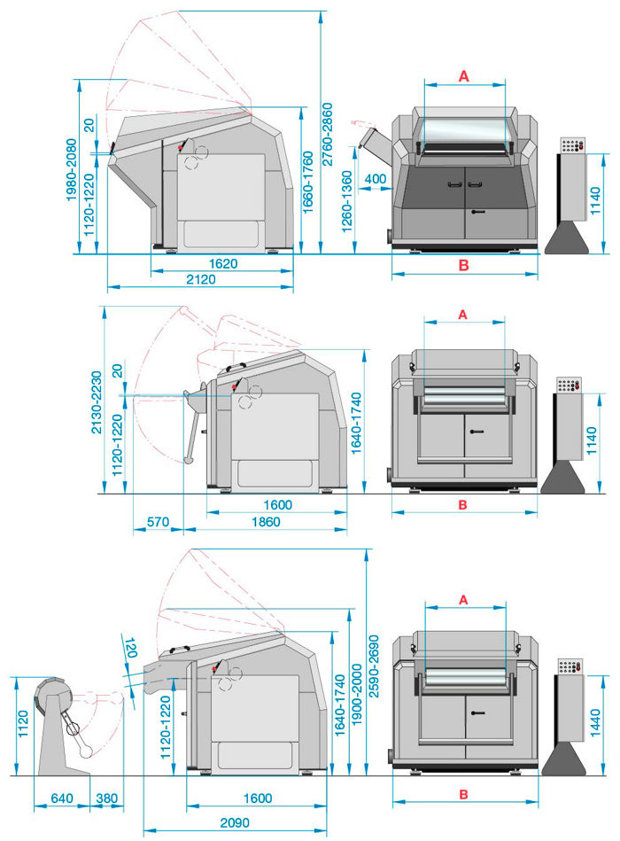 ThermoPRO Disegno quotato/Layout