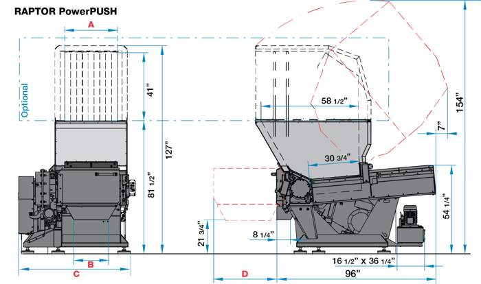 Raptor PowerPUSH Layout